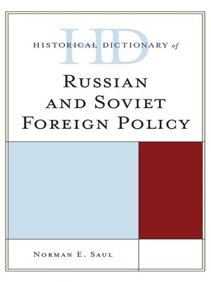 cover image of Historical Dictionary of Russian and Soviet Foreign Policy